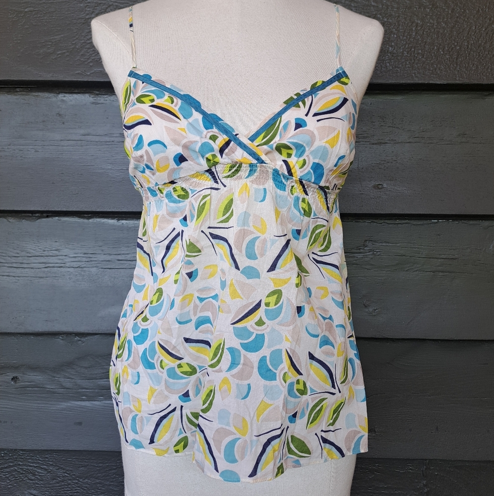 American Eagle floral babydoll tank size 2